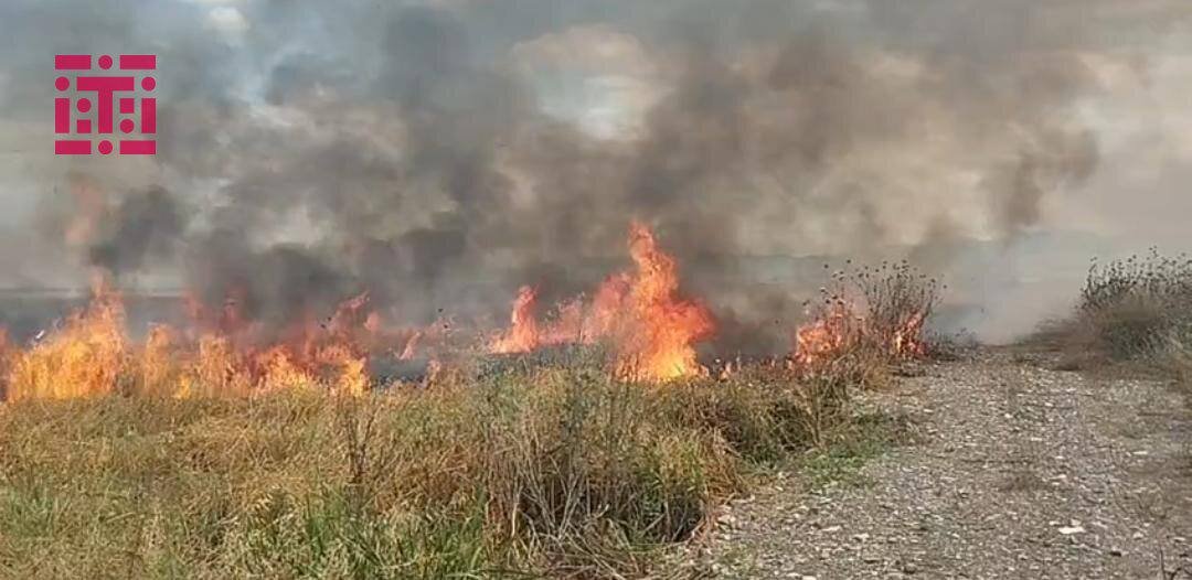Ağdamda yanğın başladı: Xocalıdan heyət cəlb edildi – FOTO - foto 1