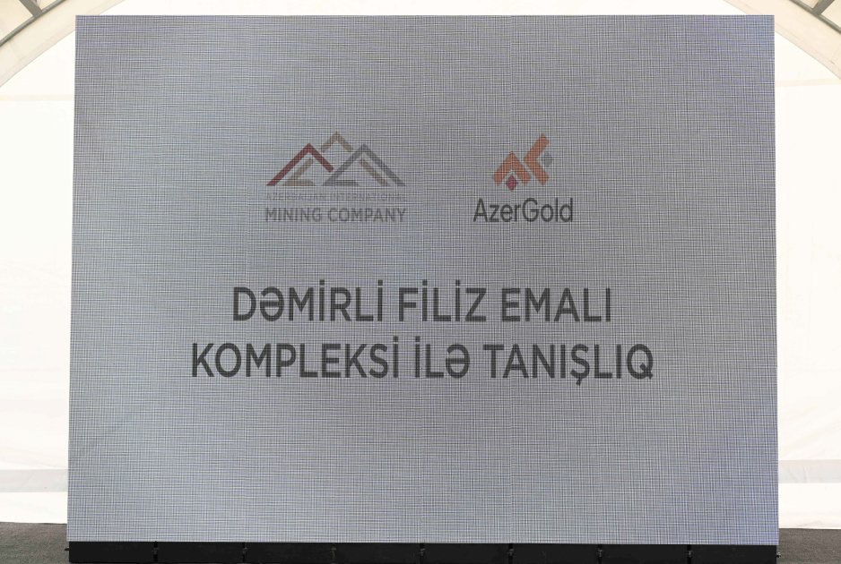 Rəsmilər Ağdərədə “Dəmirli” Filiz Emalı Kompleksində - FOTO - foto 5