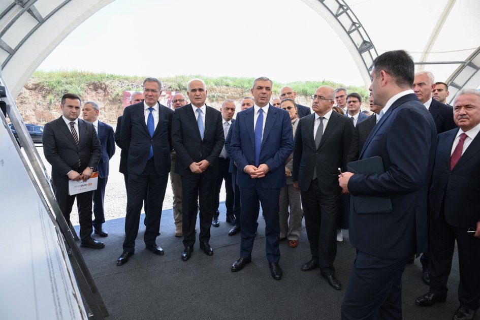 Rəsmilər Ağdərədə “Dəmirli” Filiz Emalı Kompleksində - FOTO - foto 2