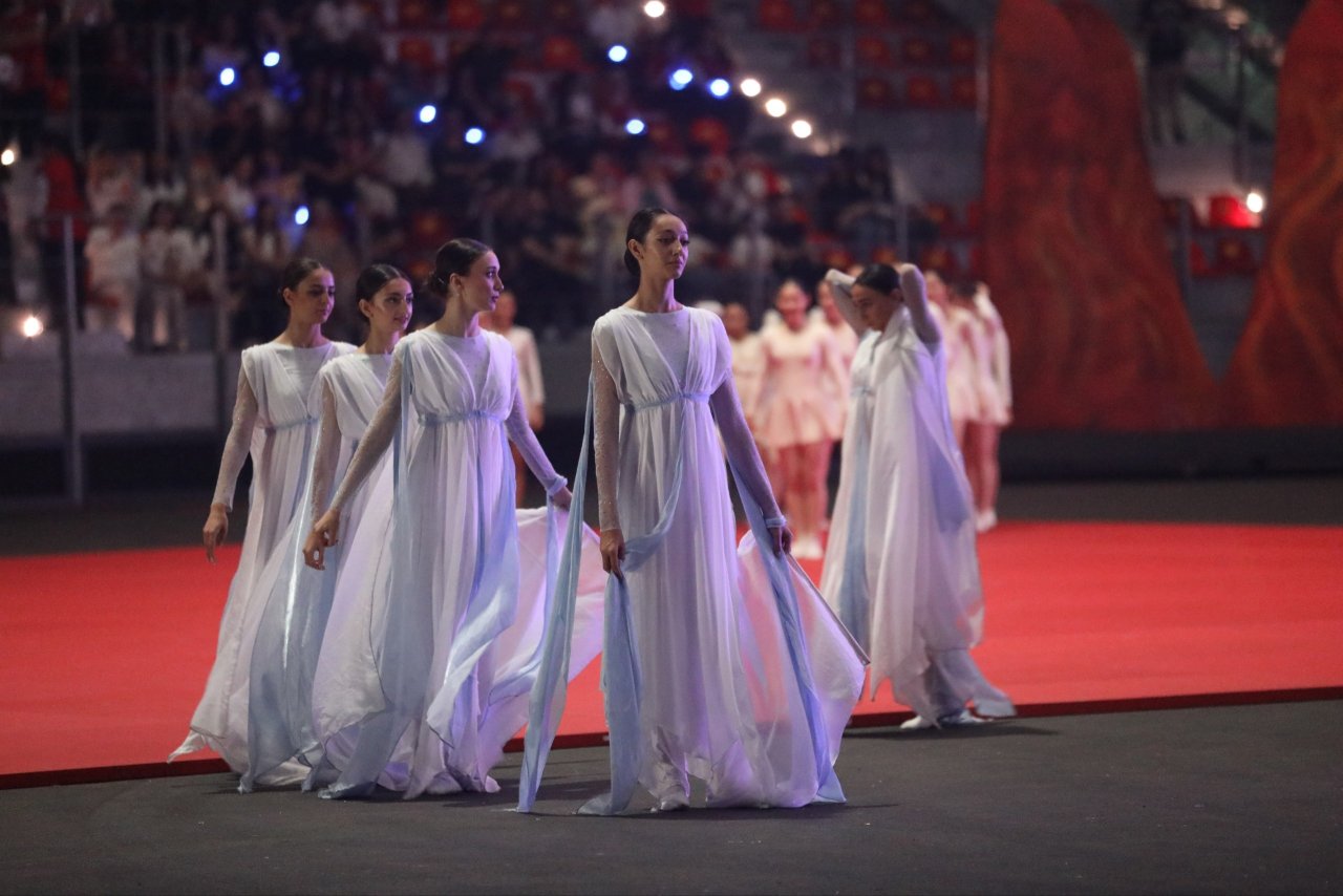 Bakıda ilk dəfə Məktəblilərin Respublika İdman Olimpiadası start götürdü - FOTO - foto 6