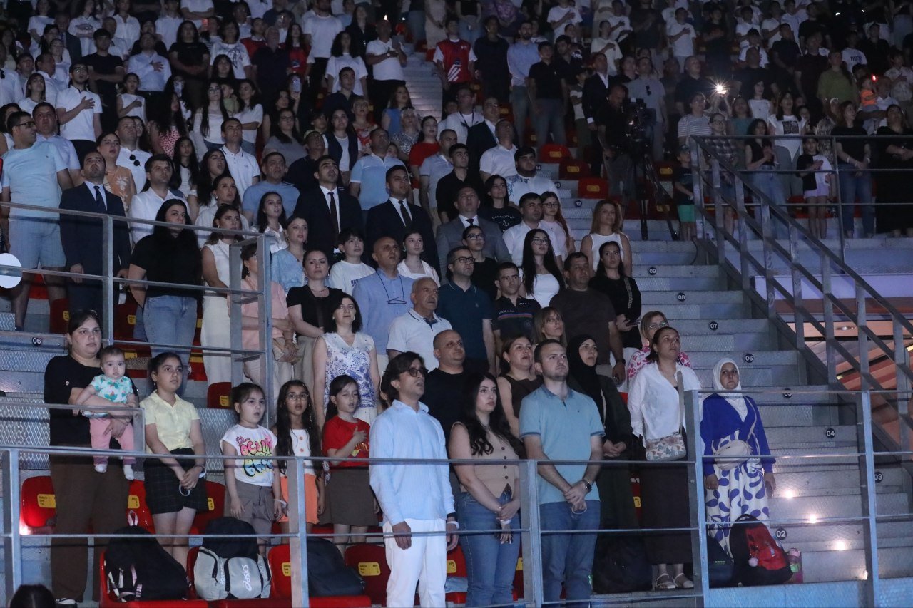 Bakıda ilk dəfə Məktəblilərin Respublika İdman Olimpiadası start götürdü - FOTO - foto 16