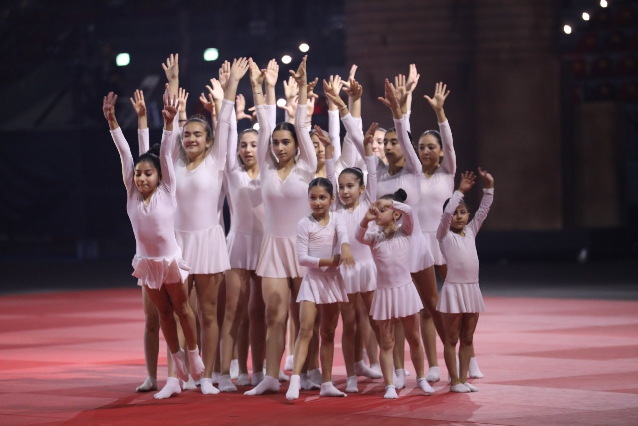 Bakıda ilk dəfə Məktəblilərin Respublika İdman Olimpiadası start götürdü - FOTO - foto 4