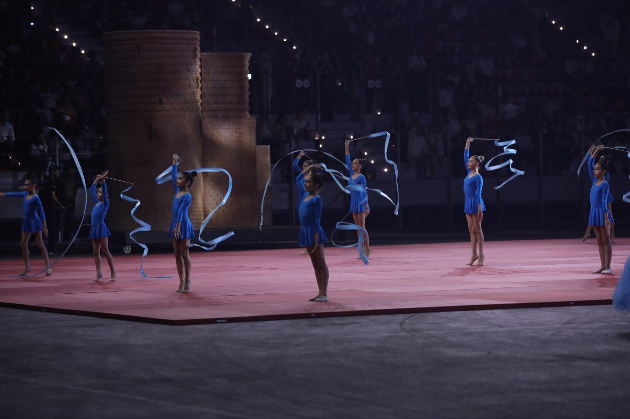 Bakıda ilk dəfə Məktəblilərin Respublika İdman Olimpiadası start götürdü - FOTO - foto 12