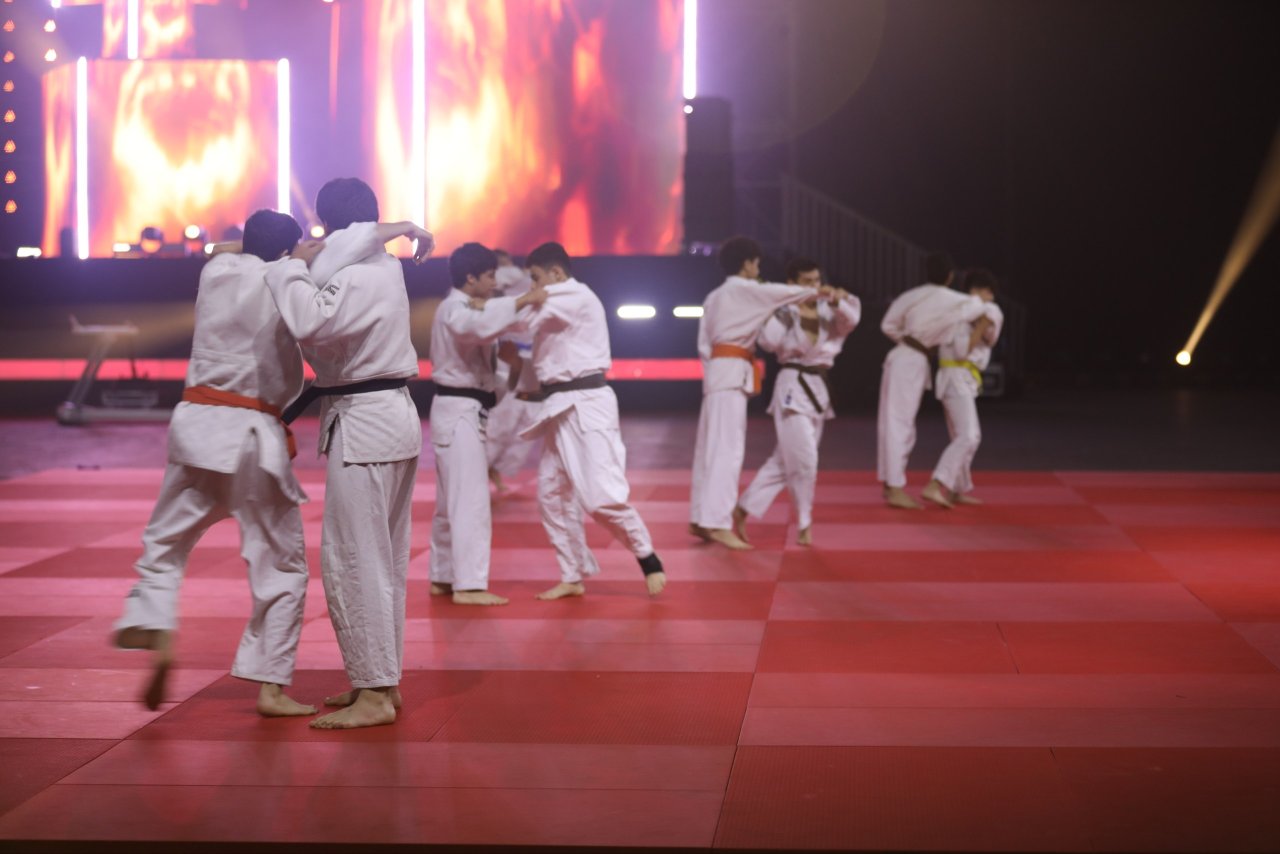 Bakıda ilk dəfə Məktəblilərin Respublika İdman Olimpiadası start götürdü - FOTO - foto 9