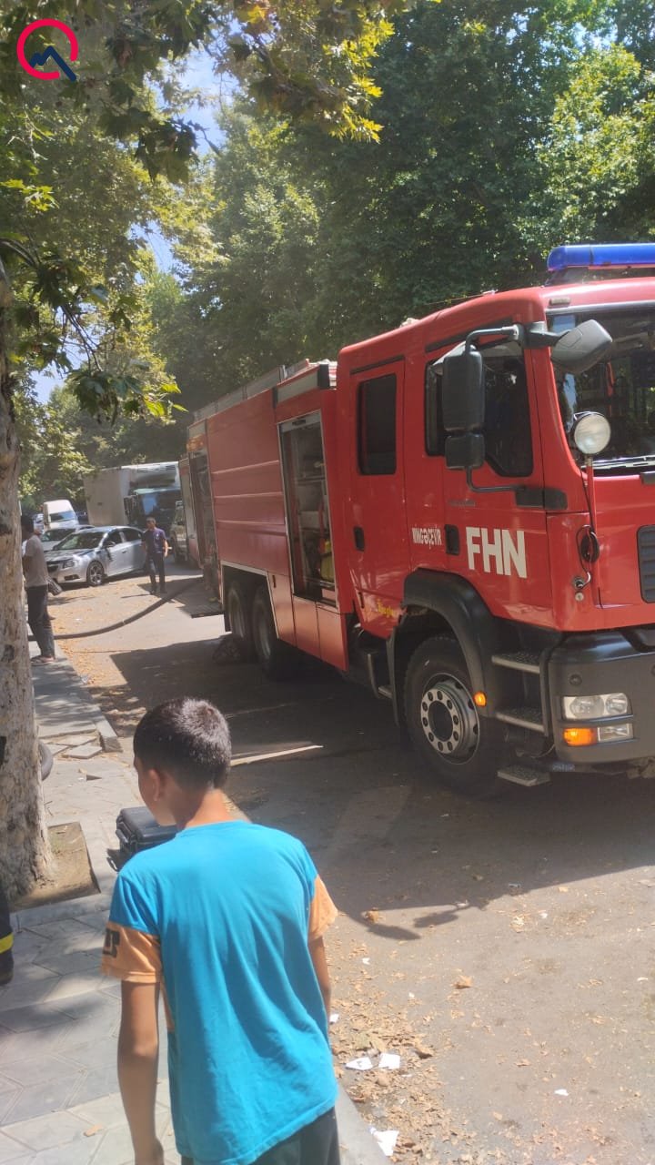 Mingəçevirdə mağazada yanğın oldu - FOTO - foto 2