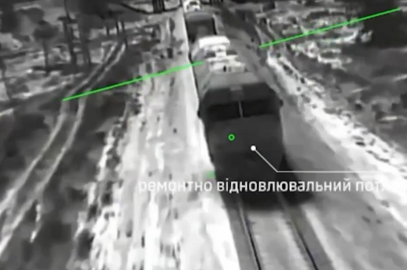 Krımda dəmir yolu körpüsü belə partladıldı &ndash; ANBAAN VİDEO