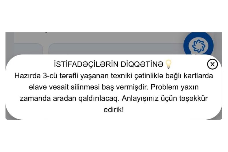 ABB istifadəçilərinə xəbərdarlıq: Vəsaitlər silinir – FOTOFAKT - foto 1