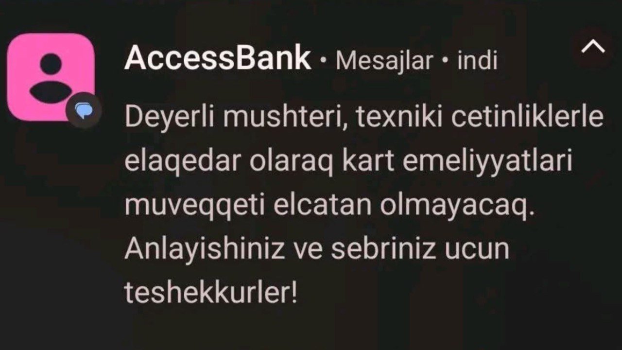 “AccessBank” və “ExpressBank”da da problemlər yarandı – FOTO - foto 1