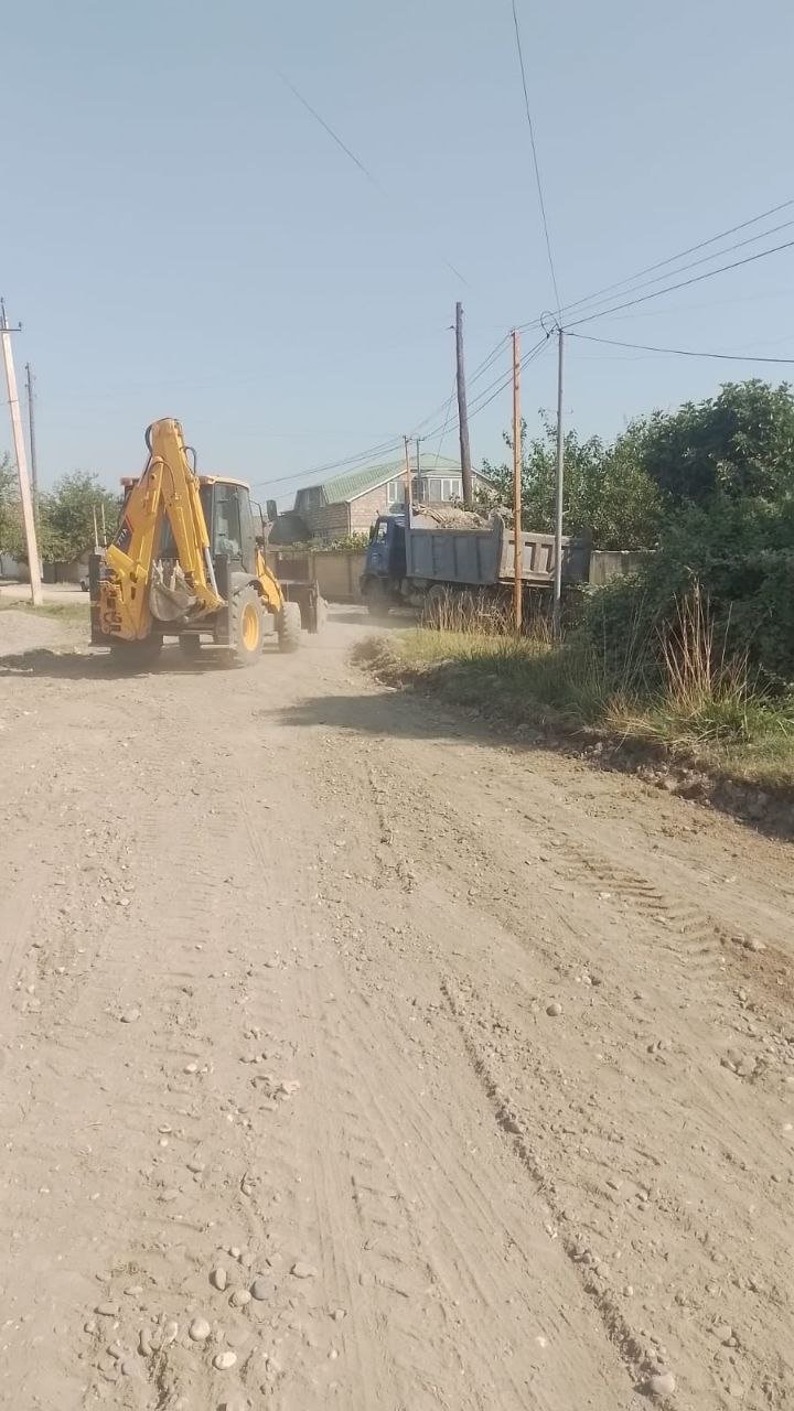 Xaçmazda 28 kilometrlik yol əsaslı təmir edilir - FOTO - foto 3