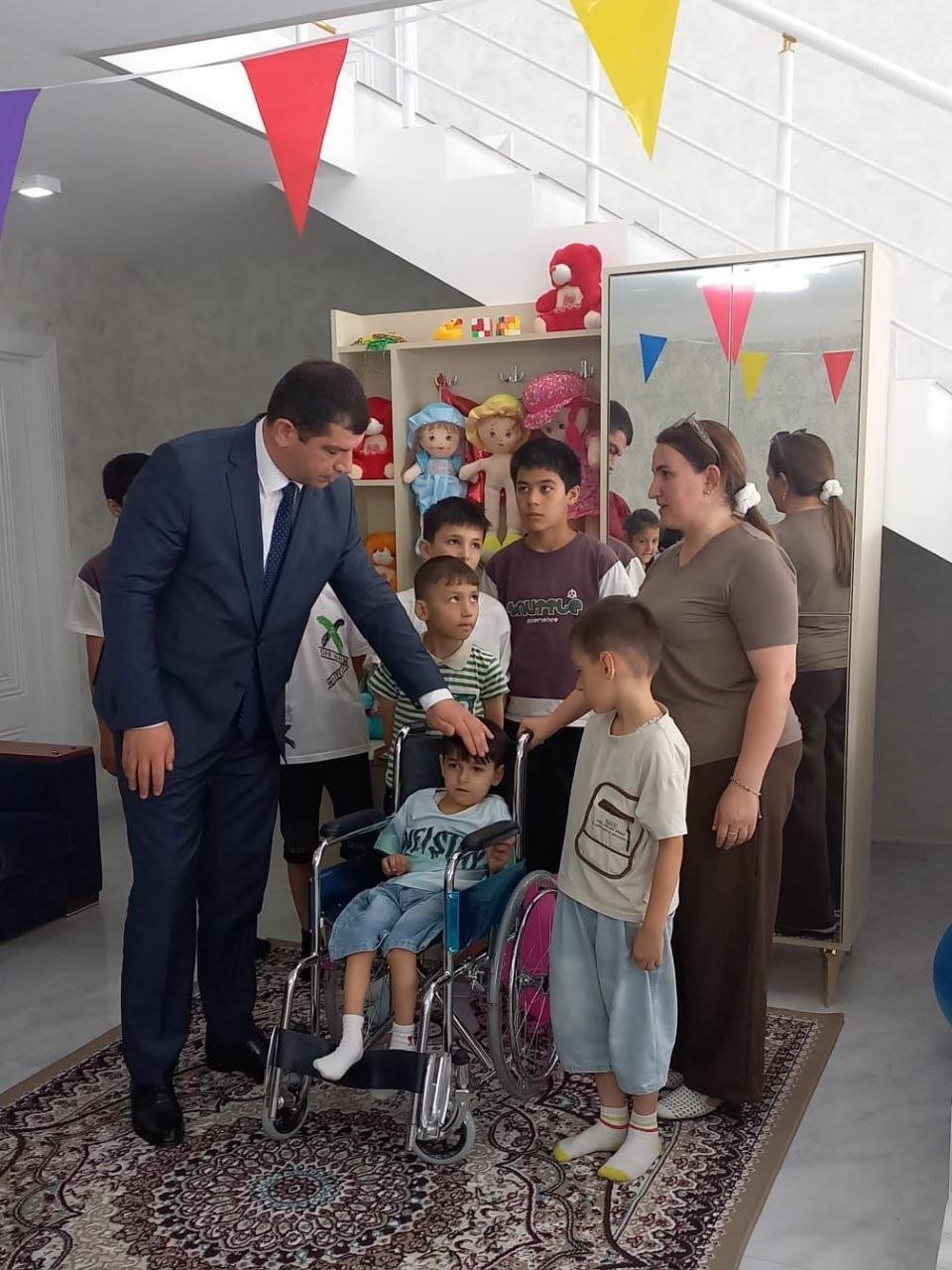 Qusarda əlilliyi olan uşaqlar üçün yeni mərkəz yaradıldı - FOTO - foto 1