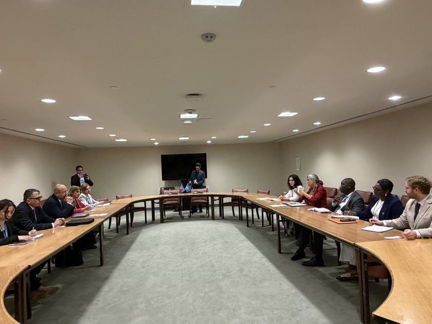 Nyu-Yorkda Şərqi Zəngəzur iqtisadi rayonu ilə bağlı saziş imzalandı - FOTO - foto 1