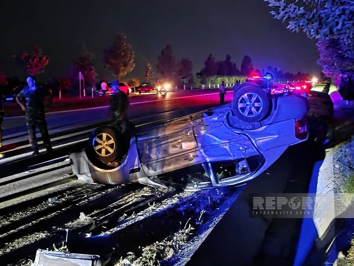 Babək rayonunda &ldquo;Hyundai&rdquo;lar toqquşdu: Xəsarət alanlar var - FOTO