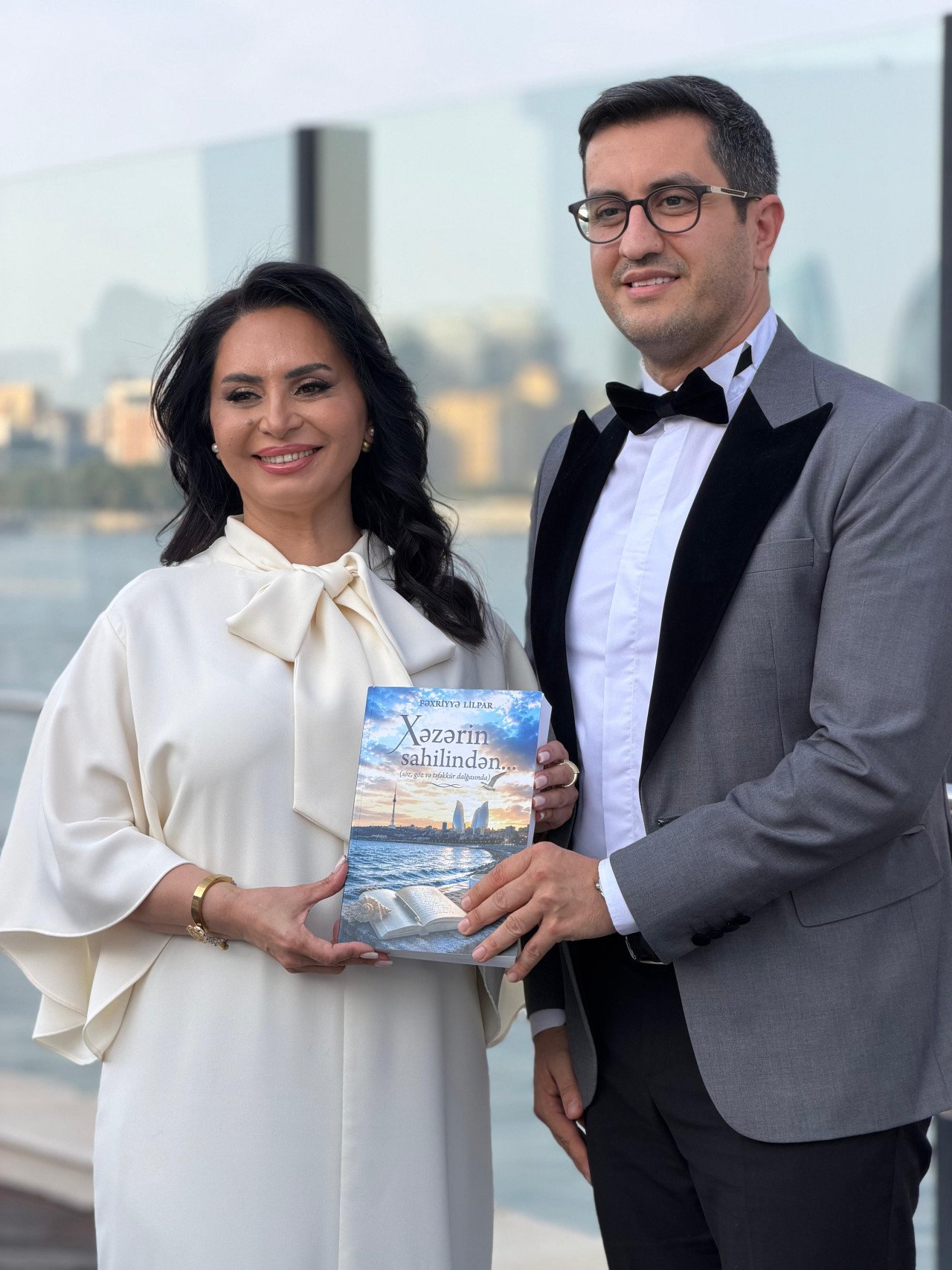 “Xəzərin sahilindən…” verilişinin eyniadlı kitabının təqdimatı keçirildi – FOTO/VİDEO - foto 33
