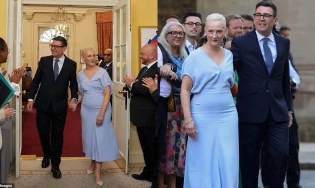 Britaniyanın yeni baş nazirinin xanımı bu brendin geyimi ilə diqqət çəkdi &ndash; FOTO
