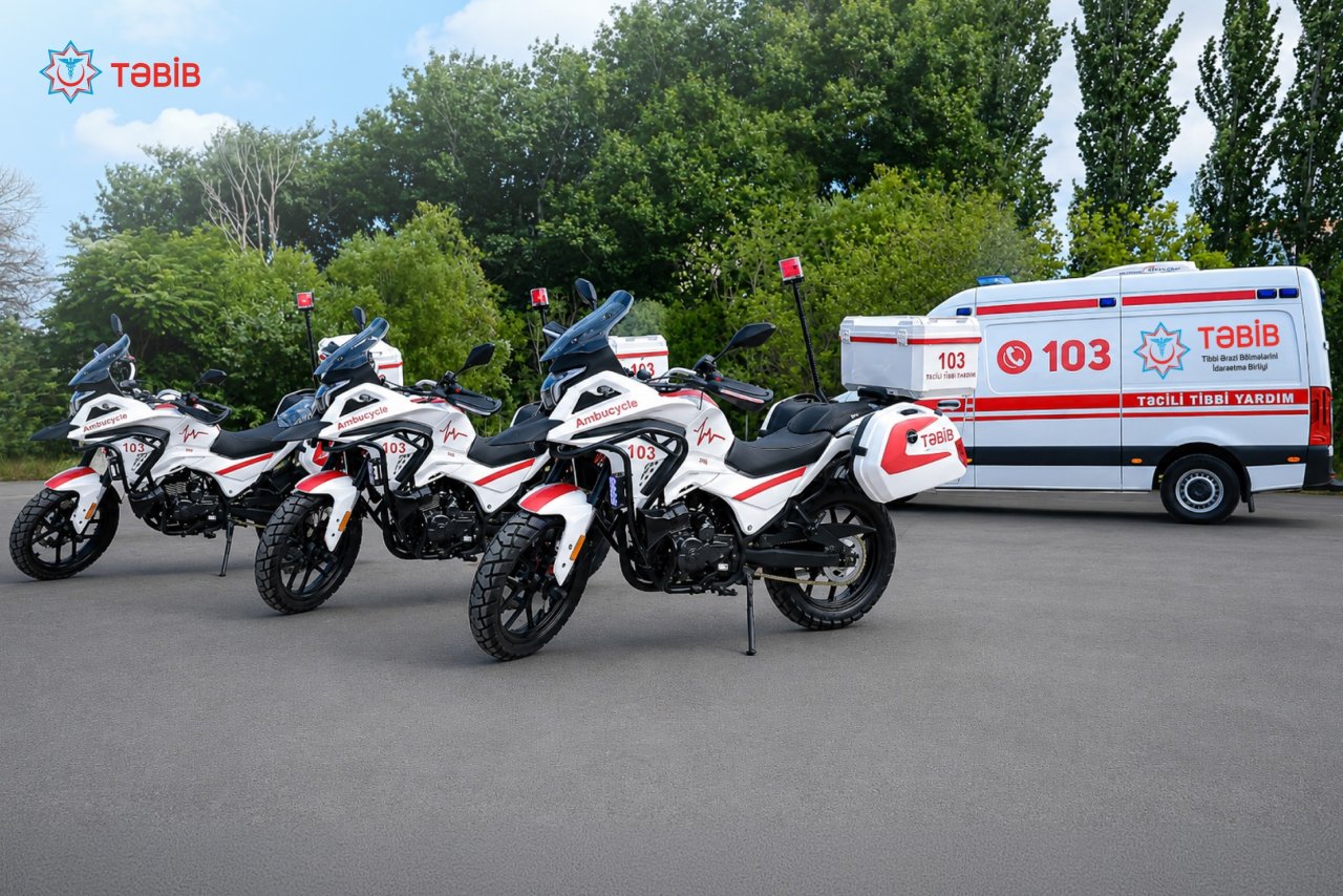 Bakıda İLK “Ambucycle” xidmətə başlayır - Feldşerlər idarə edəcək – FOTO - foto 1