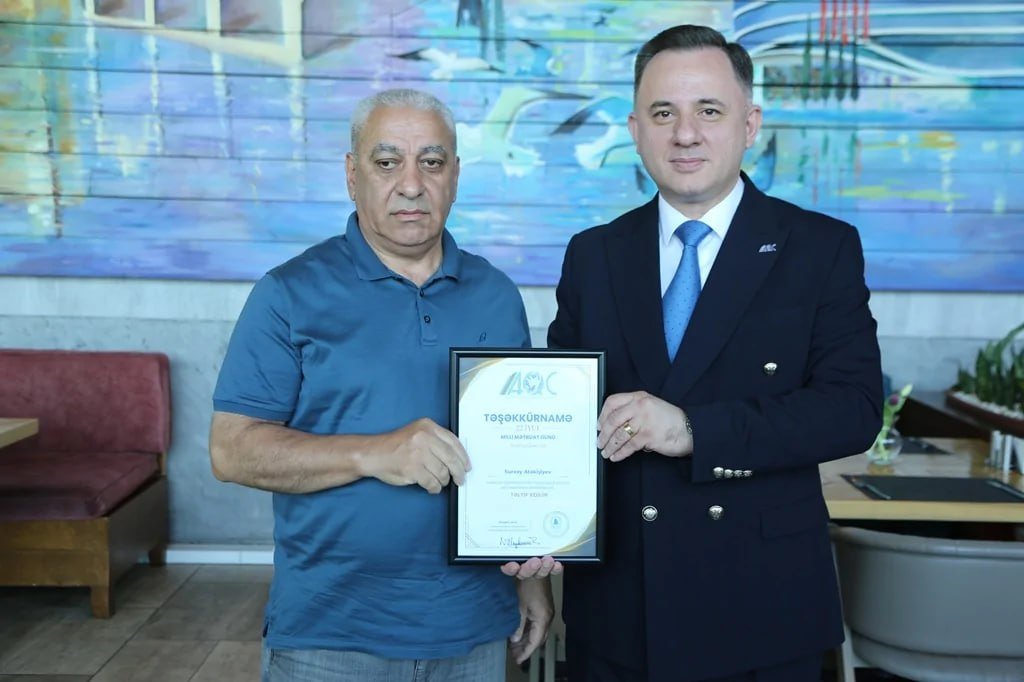 AQC Milli Mətbuat Günündə media nümayəndələri ilə görüş keçirib – FOTOLAR - foto 7