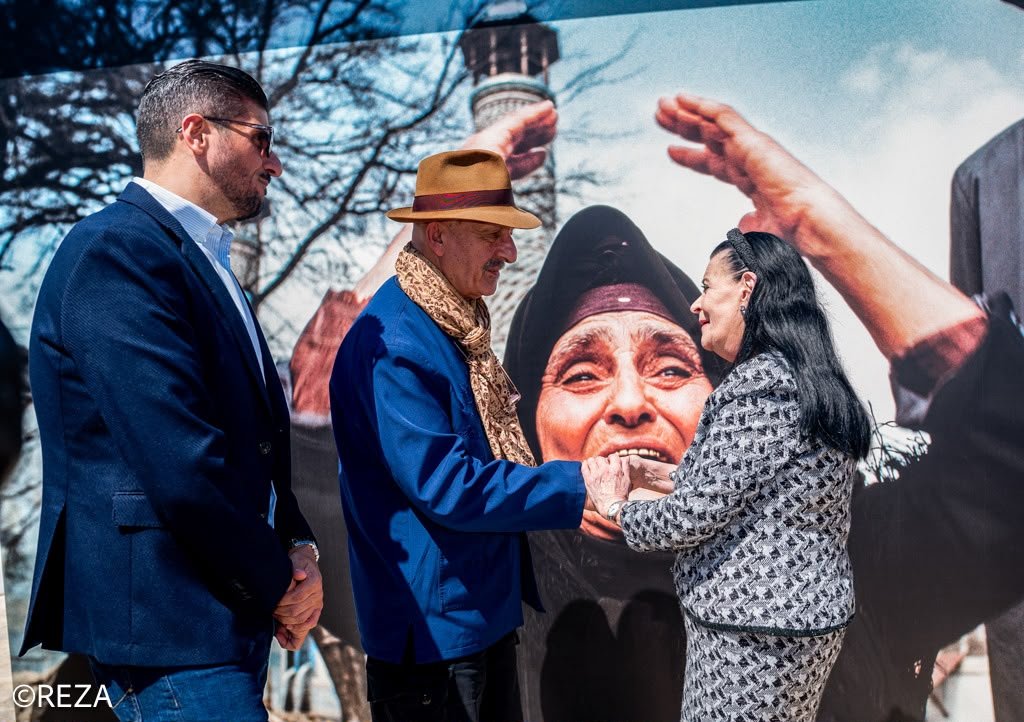 Malta Prezidenti Reza Deqatinin Xocalı soyqırımı ilə bağlı fotosərgisini ziyarət etdi - FOTO - foto 6