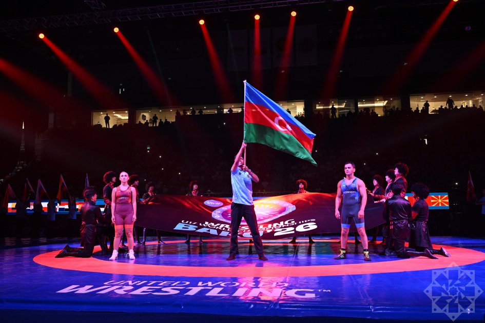 Bakıda güləş üzrə U-17 dünya çempionatının açılışı oldu - FOTO - foto 5