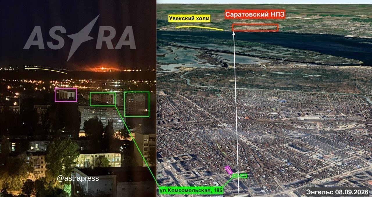 Saratov Neft Emalı Zavoduna zərbə endirildi - VİDEO
