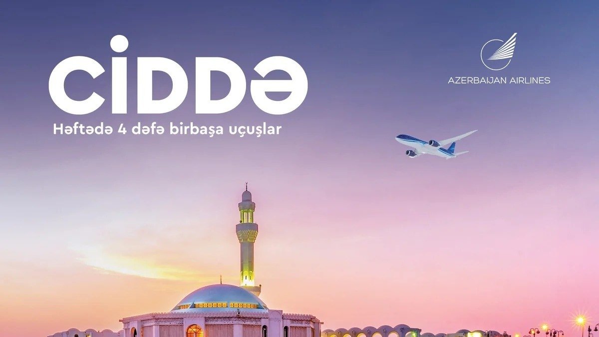 AZAL Bakıdan Ciddəyə müntəzəm uçuşları bərpa edir