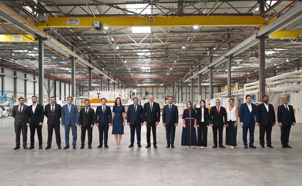 Prezident Qaradağda kağız və gigiyenik məhsulların istehsalı müəssisəsinin açılışında– FOTO - VİDEO - foto 7