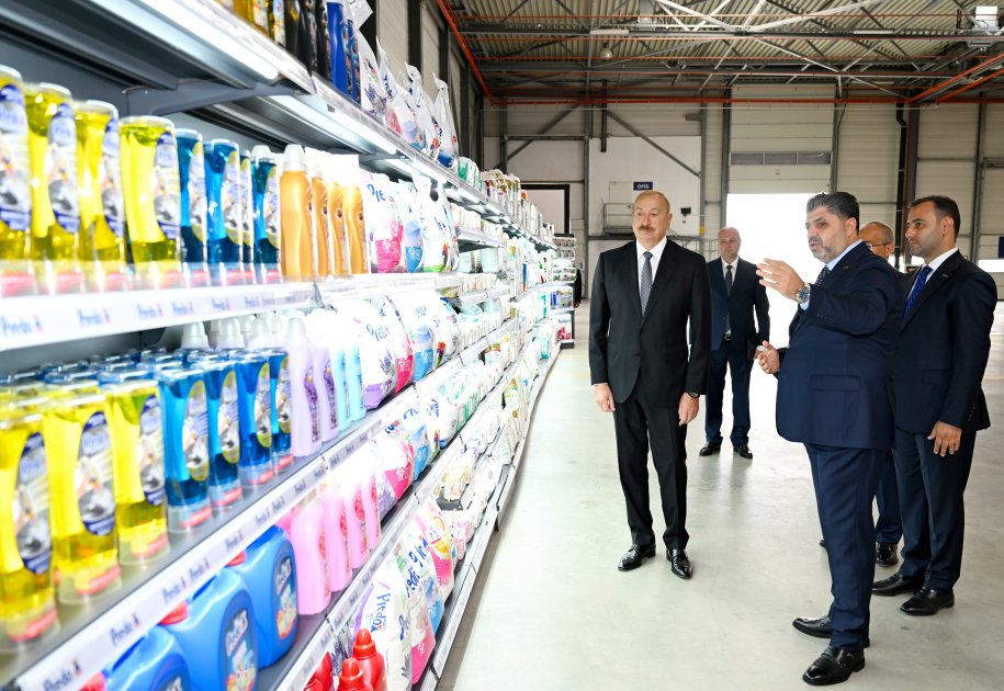 Prezident Qaradağda kağız və gigiyenik məhsulların istehsalı müəssisəsinin açılışında– FOTO - VİDEO - foto 4