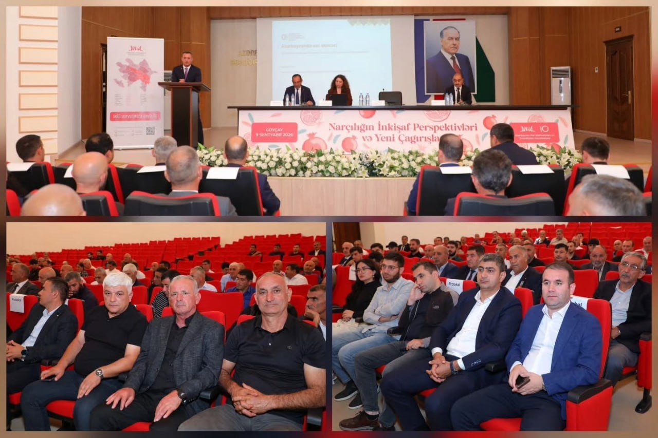 Göyçayda “Narçılığın İnkişaf Perspektivləri və Yeni Çağırışlar” mövzusunda görüş keçirildi – FOTO - foto 19