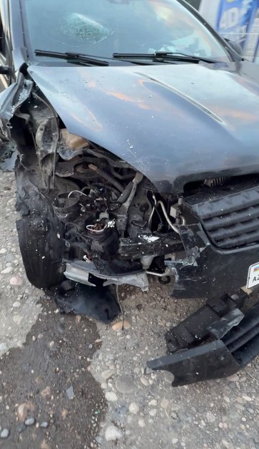 Qubada avtomobillər toqquşdu: Xəsarət alanlar var – FOTO/VİDEO - foto 5
