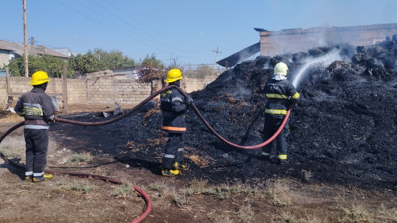 Kürdəmirdə 7 otaqlı ev YANDI – FOTO/VİDEO - foto 1