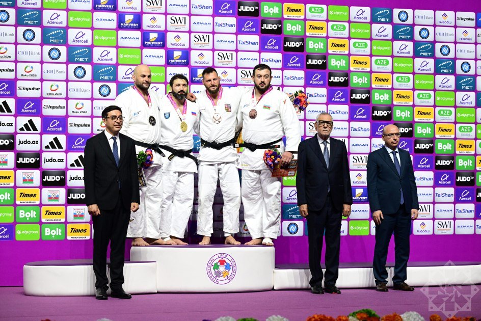 Azərbaycan cüdoçuları dünya çempionatına 7 medalla yekun vurdu