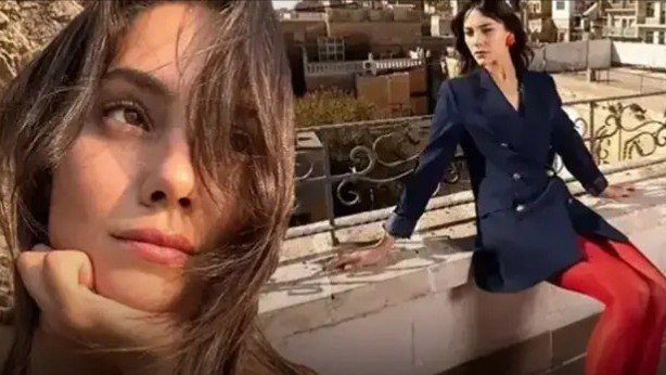 &ldquo;Uzak Şehir&rdquo; serialının aktrisası geyimi ilə gündəm oldu - FOTO