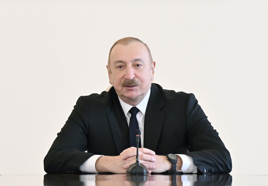 İlham Əliyev türk xalqlarının ortaq mədəni irsinin qorunmasından danışdı