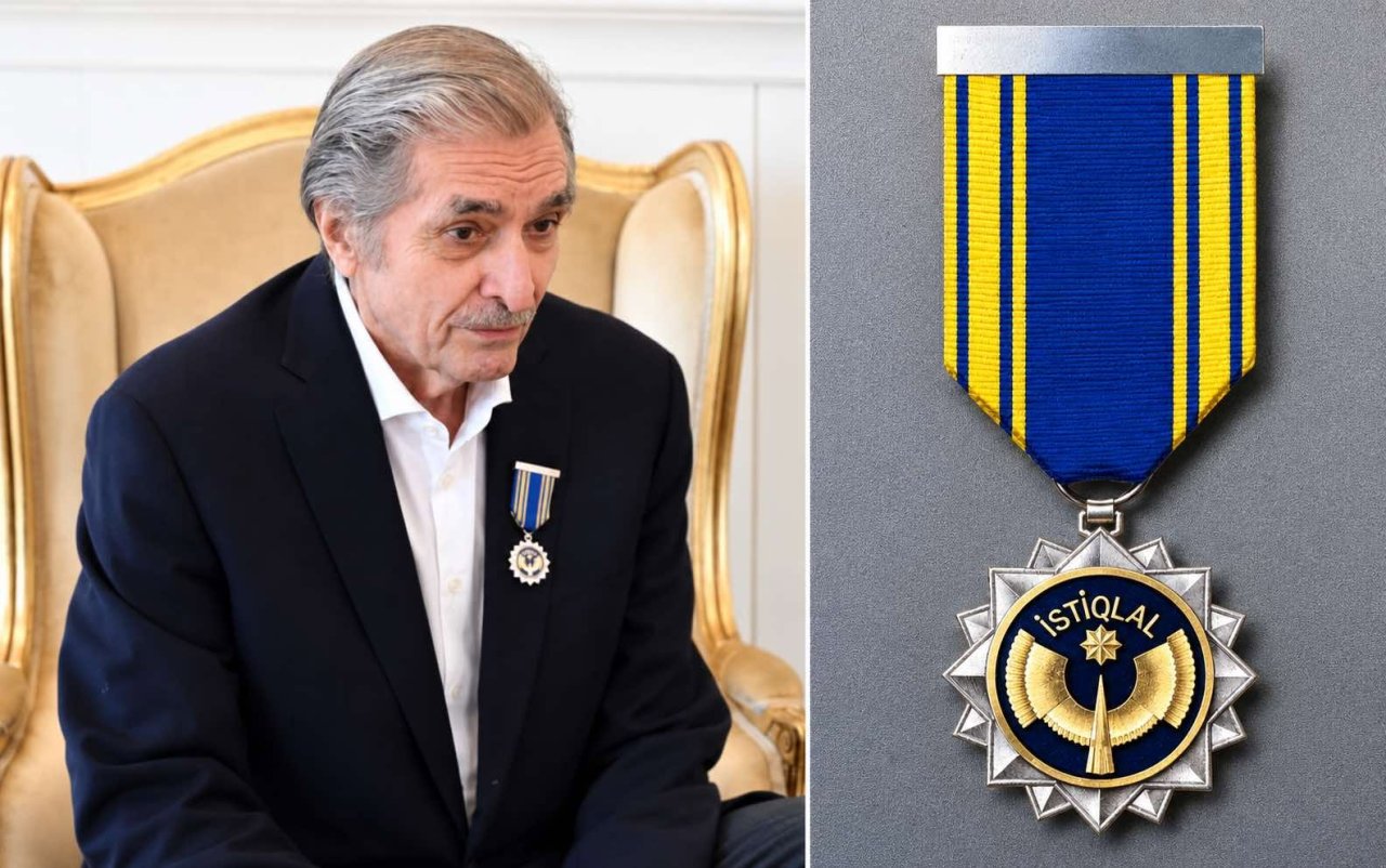 Təltif olunduğu ordenin şəklini illər öncə özü hazırlayıbmış... &ndash; FOTO