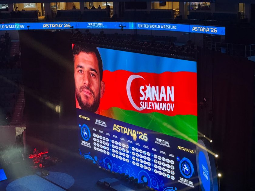 Daha bir yunan-Roma güləşçimiz dünya çempionu oldu - FOTO/VİDEO