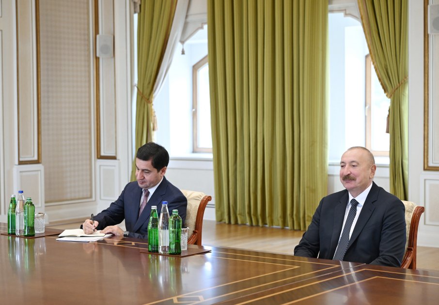 Prezident BMT-nin Sivilizasiyalar Alyansının ali nümayəndəsini qəbul etdi – FOTO - foto 2