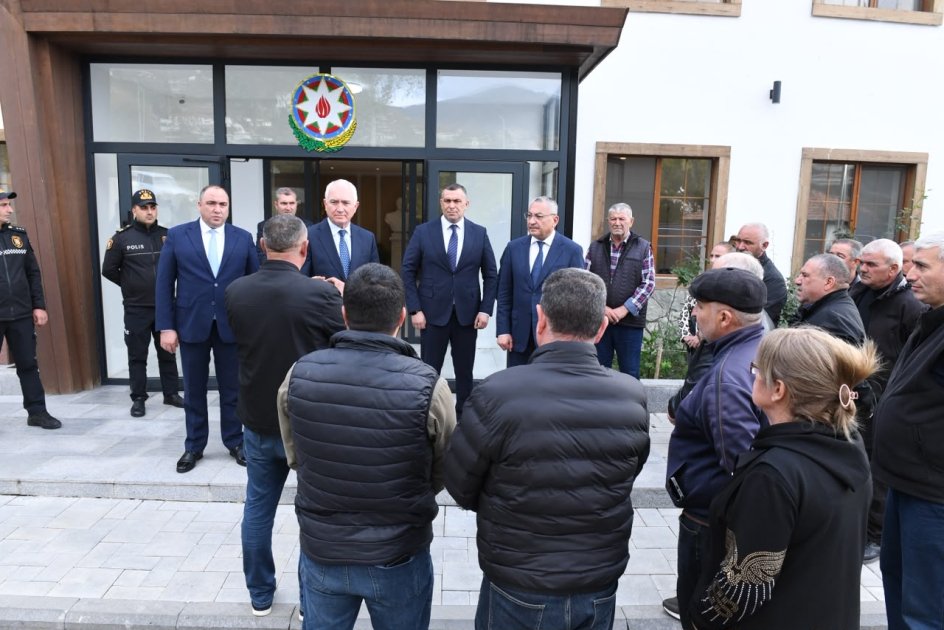 Laçında keçmiş məcburi köçkünlərin müraciətləri dinlənildi - FOTO - foto 4