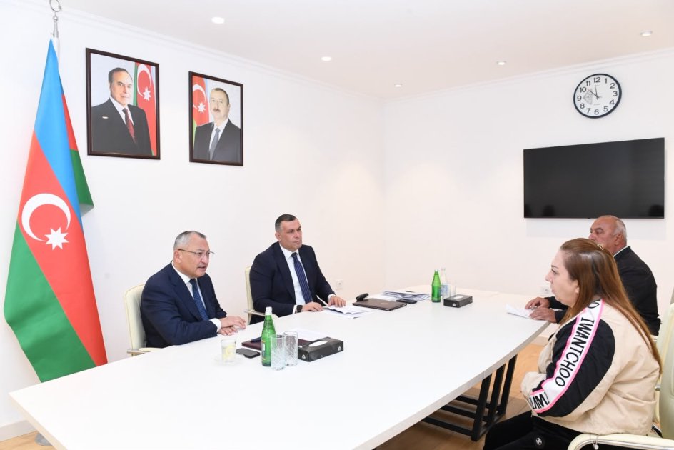 Laçında keçmiş məcburi köçkünlərin müraciətləri dinlənildi - FOTO