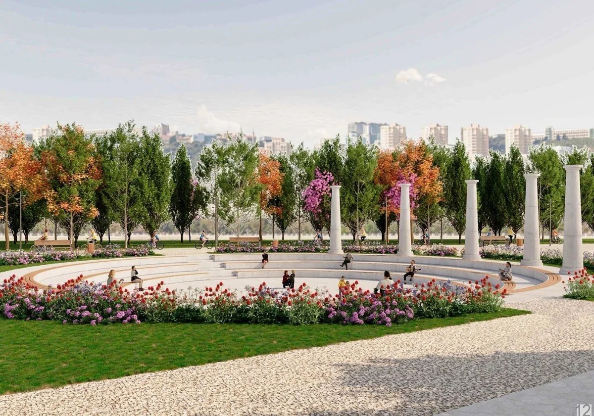 Bakıda yeni park salınır – FOTO Bakıda yeni park salınır – FOTO