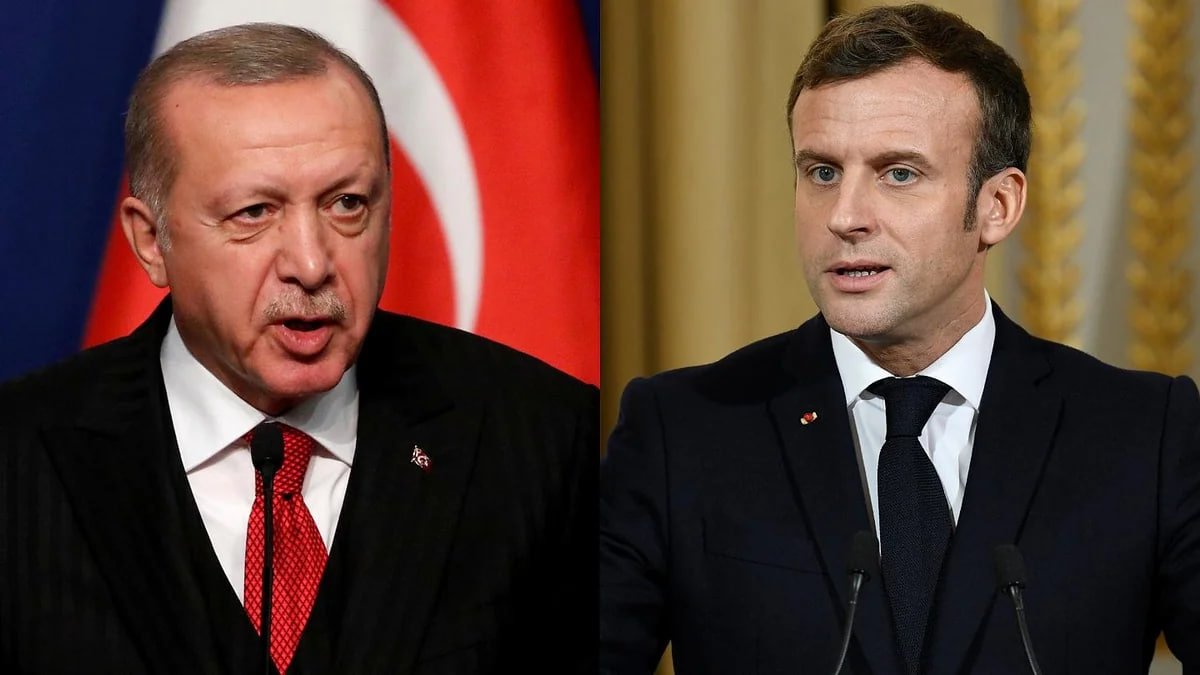 Ərdoğan və Makron regional və beynəlxalq məsələləri müzakirə ediblər