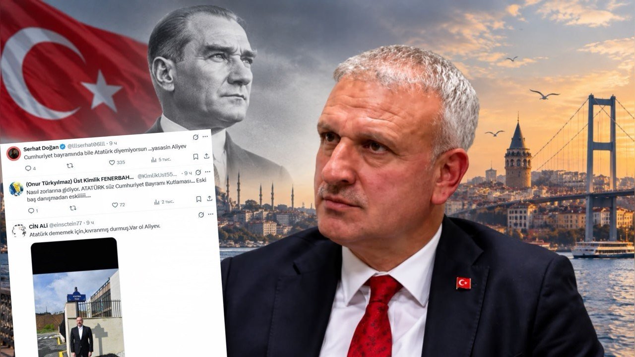 Atatürkün adını çəkməyən Sarala Türkiyə ictimaiyyətindən sərt reaksiya: &ldquo;Var ol, Prezident Əliyev!&rdquo; &ndash; FOTO