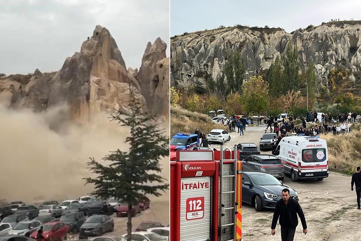 Türkiyədə qaya uçqunu: 2 ölü, 1 yaralı var &ndash; FOTO-VİDEO