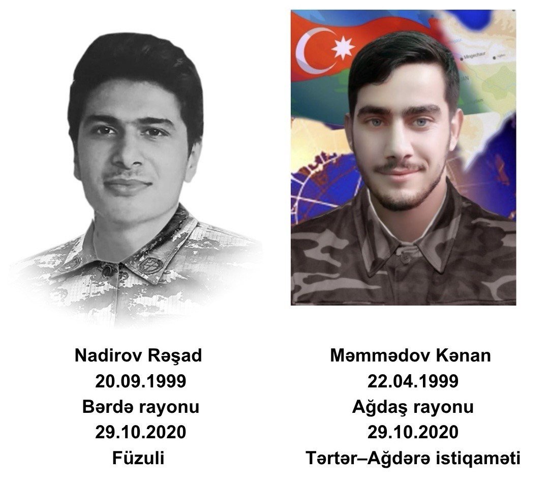 Altı il öncə bu gün – 28 oktyabrda şəhid olmuş qəhrəmanlarımız – FOTOLAR - foto 10
