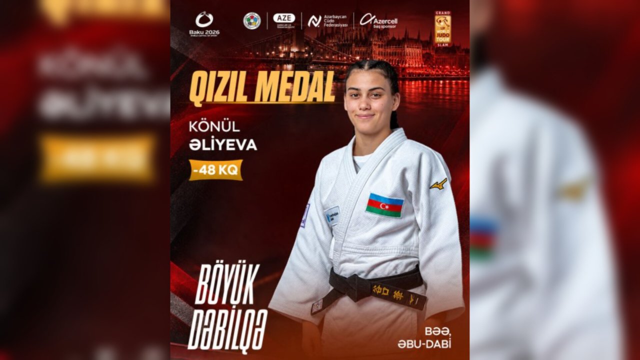 Qadın cüdoçumuzdan “Böyük Dəbilqə” turnirində TARİXİ NƏTİCƏ Qadın cüdoçumuzdan “Böyük Dəbilqə” turnirində TARİXİ NƏTİCƏ