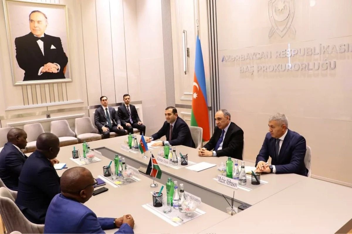 Azərbaycanla Keniya arasında hüquqi əməkdaşlıq müzakirə olundu - FOTO