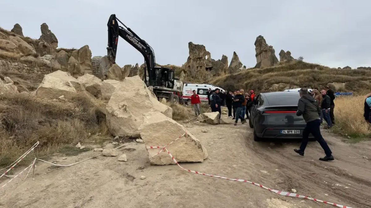 Kapadokiyada qaya uçqunu nəticəsində ölənlərin sayı artdı - FOTO - foto 1