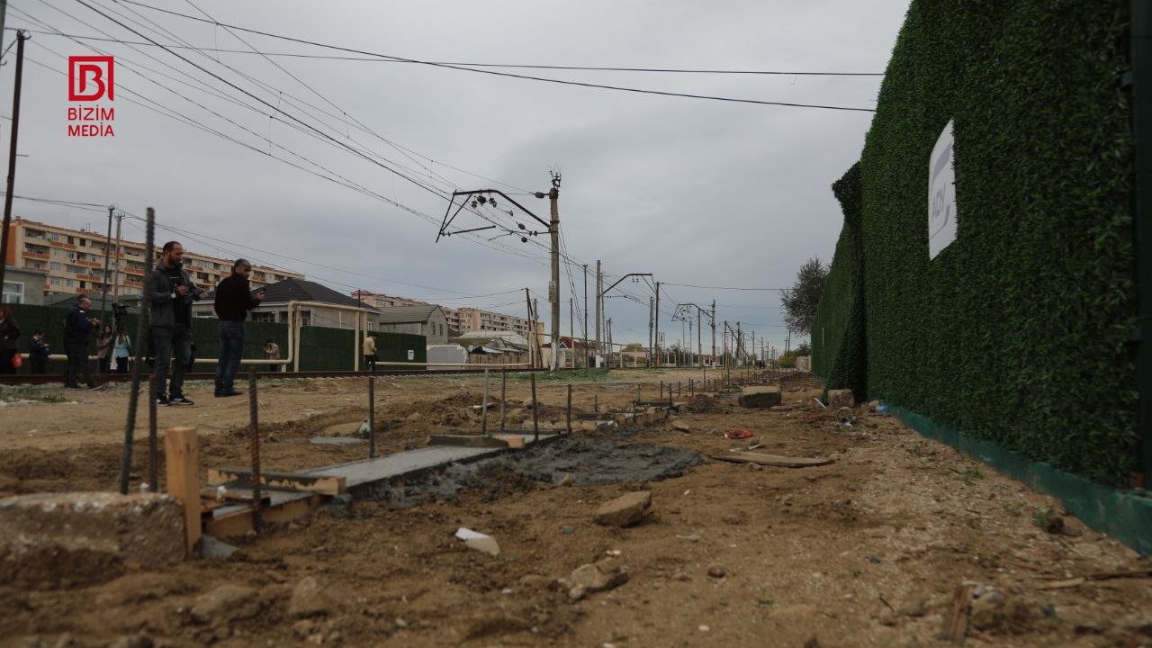 Yeni Suraxanı–Hövsan dəmir yolu xəttinin bərpası işləri nə yerdədir? – Foto - foto 3