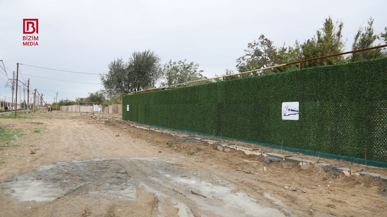 Yeni Suraxanı–Hövsan dəmir yolu xəttinin bərpası işləri nə yerdədir? – Foto - foto 8