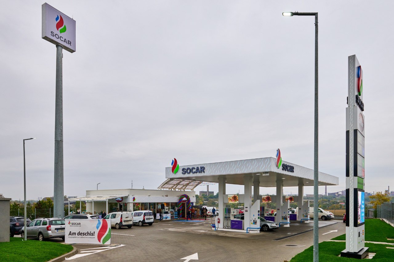 Rumıniyada “SOCAR” brendi altında 100-cü yanacaqdoldurma məntəqəsi istifadəyə verildi - Foto - foto 3