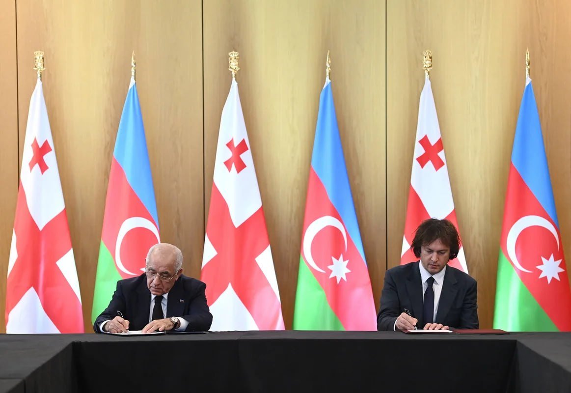 Azərbaycan-Gürcüstan sənədləri imzalandı - Foto