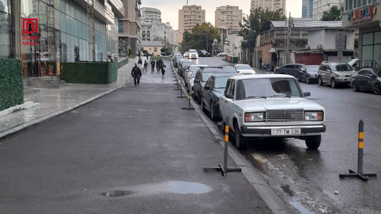 Zəbt olunan səkilər - İctimai mülkiyyət necə “şəxsi mal”a çevrilir? – Foto - foto 4